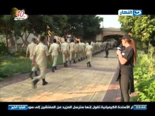 صبايا الخير-يوم  مع قوات العمليات الخاصه (بدايه اليوم و التسخين ما قبل التدريبات)