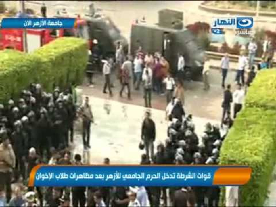 حصرى تليفزيون النهار: إقتحام المبنى الإدارى لجا...