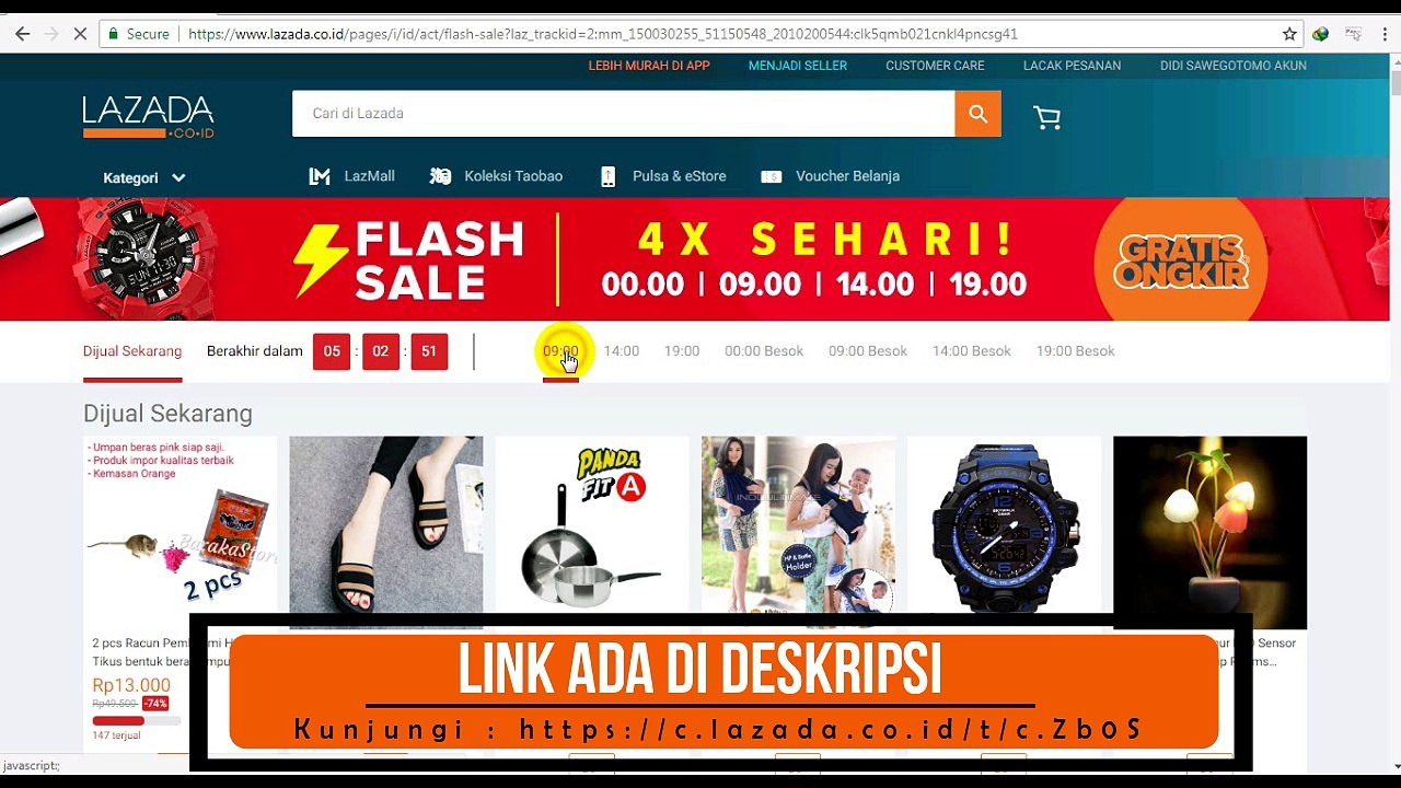 Lazada Flash Sale