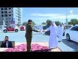 نهيان بن مبارك يقدم واجب العزاء لأسرة الشهيد علي خليفة هاشل المسماري