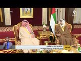 منصور بن زايد يستقبل وزير الداخلية السعودي