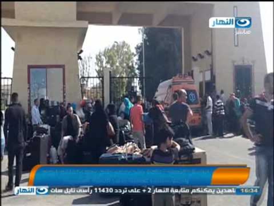 اخبار النهار - اصابة ضابطي شرطة  في حادثي اطلاق نار بالقرب من العريش