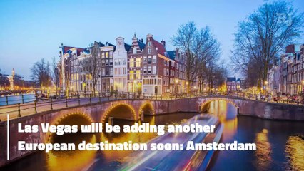 Flights between Las Vegas and cities in Europe