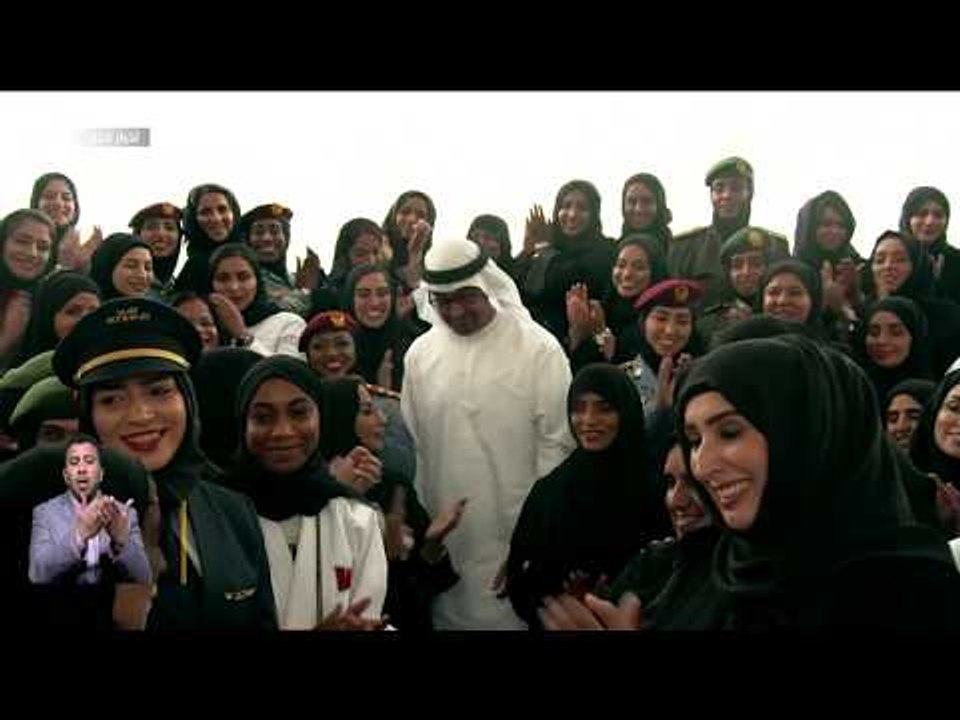 أحمد بن سلطان القاسمي و ولي عهد الشارقة و عبدال...