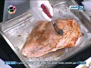 برنامج #لقمة_هنية: #ديك_رومي - أرز بالكبد - السلطة الحارة بالطحينة مع الشيف #علاء_الشربيني