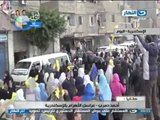 اخر النهار : قوات الامن تفرق تظاهرات محدودة للاخوان بشارع الهرم و الاسكندرية