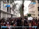 اخبار النهار : طلاب الأخوان بجامعه الأزهر يشعلون النار في سياره شرطه
