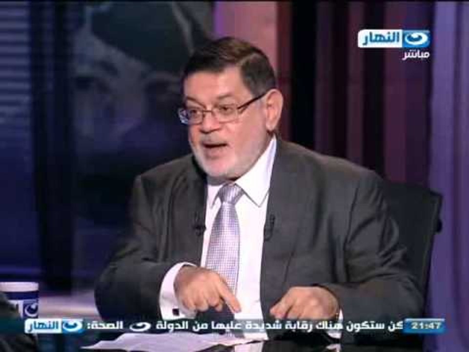 اخر النهار لقاء ثروت الخرباوى مع محمود سعد حول مقالة دين الشاطر على دين بديع