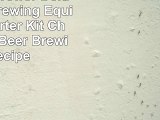 Northern Brewer Deluxe Home Brewing Equipment Starter Kit  Chinook IPA Beer Brewing