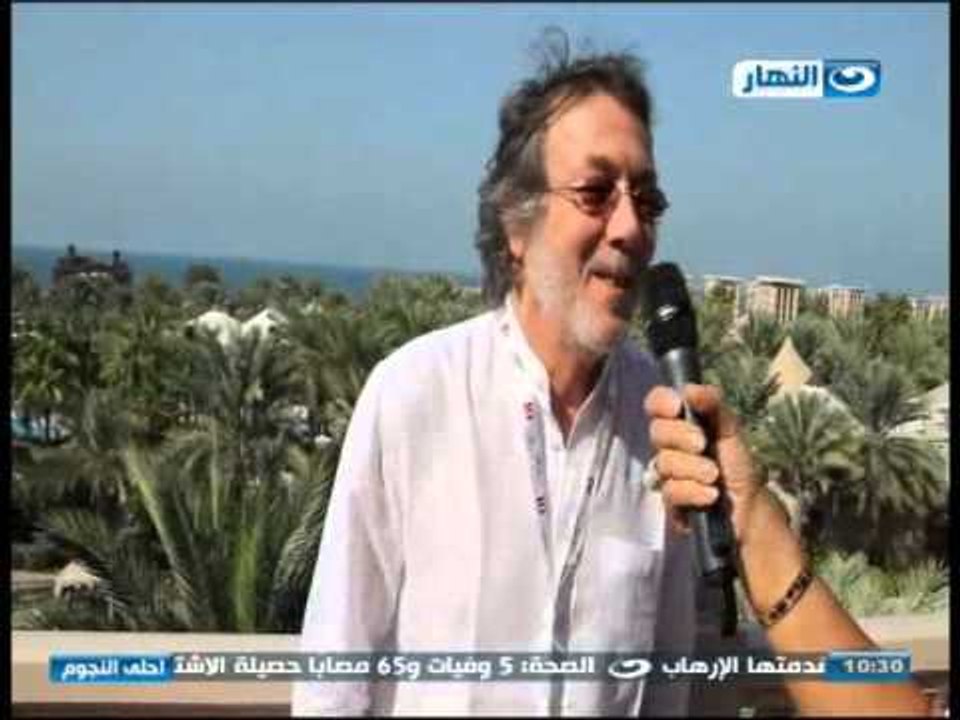 احلى النجوم - لقاء خاص مع الفنان / طارق التلمساني من مهرجان دبي السينمائي الدولي