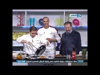 #Lo2ma_Haneya / مكالمة شريف مدكور في لقمة هنية: انا هاجى أدوق الأكل