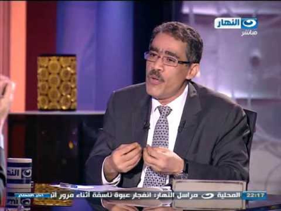 #اخر_النهار: ضياء رشوان: حسن الهضيبى حكم علية بالسجن المؤبد...فى بيتة!