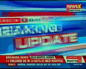 11 kids die of diphtheria in 13 days at a hospital in Delhi north campus