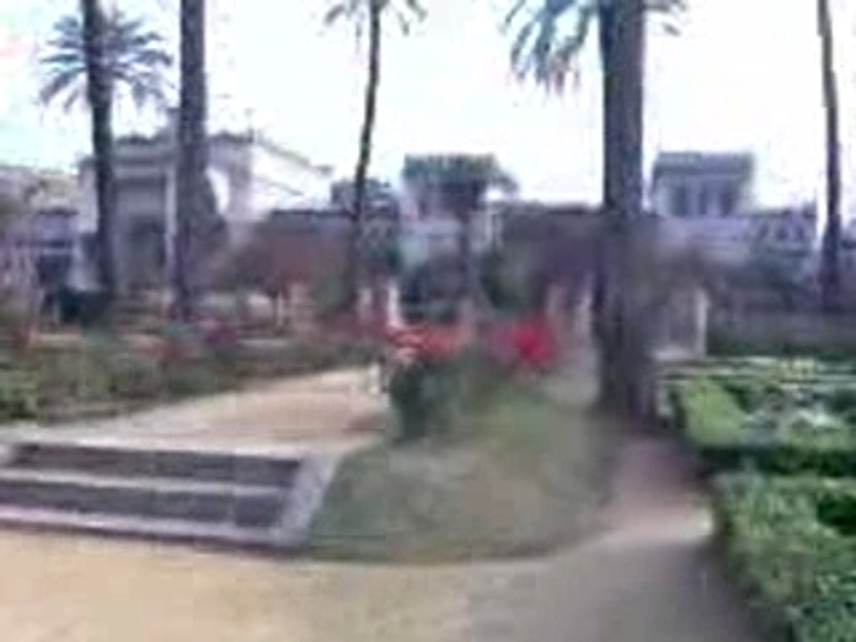 darck street parkour in sevilla