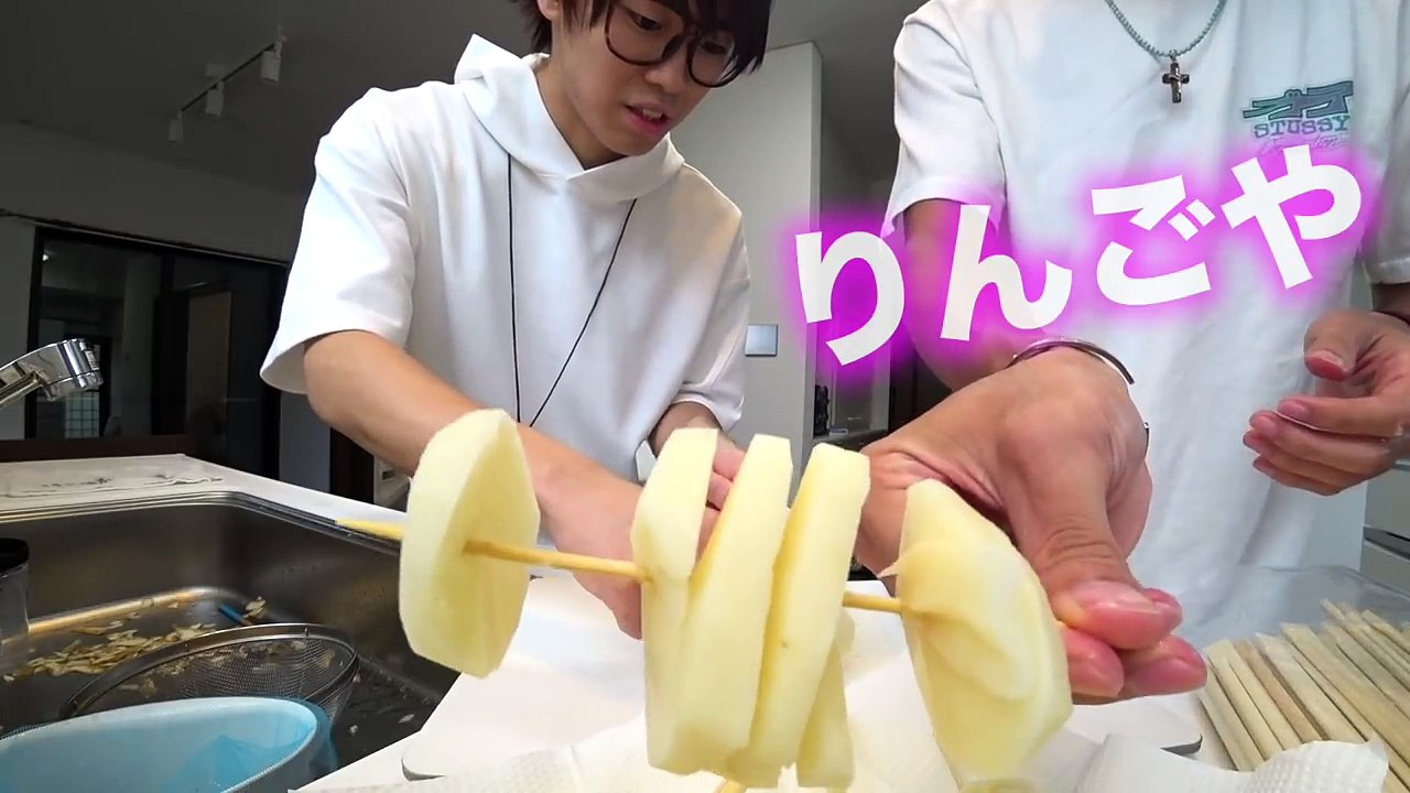 【韓国で大流行】トルネードポテトを感覚で作ってみた