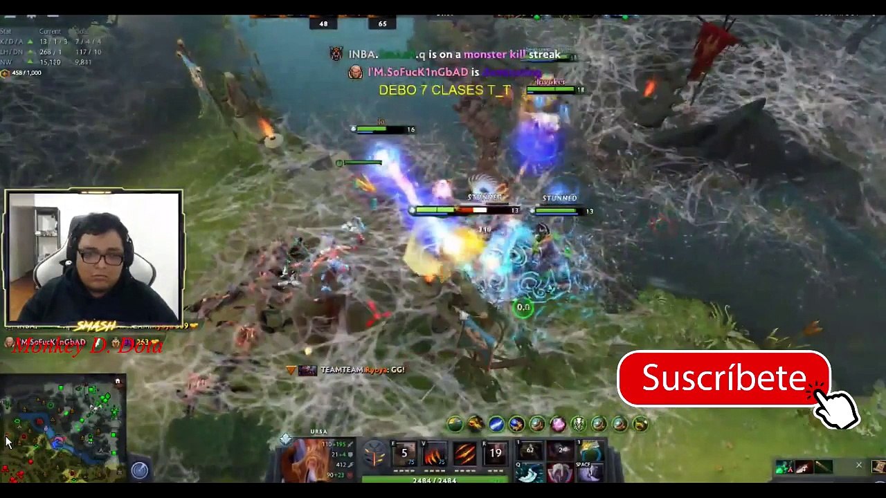 SMASH HACIENDO RAMPAGE - QUE CHUCHA PASA CSMR