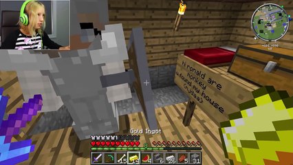 Elevator for Dogs in Minecraft   playing with ronaldOMG (2)