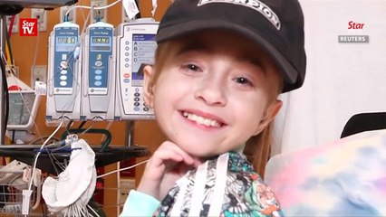 11-year-old Sofia gets new heart and new famous friend