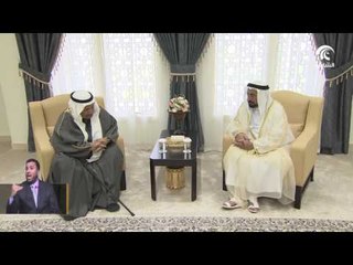 حاكم الشارقة يستقبل رئيس وأعضاء اتحاد غرف دول مجلس التعاون الخليجي