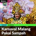 #1MENIT | Karnaval Malang Pakai Sampah
