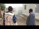 الهلال الأحمر ينتهي من مشروع حفر بئر مدينة النور في تعز