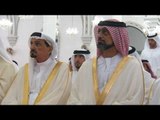 حاكم عجمان يؤدي صلاة عيد الفطر السعيد في جامع الشيخ راشد بن حميد النعيمي