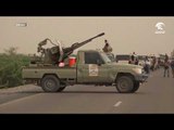 وصول تعزيزات عسكرية من قوات التحالف العربي لمدينة الحديدة بعد طرد الحوثيين