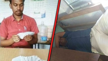 டயர்ட் ஆனா தூக்கம்..கை கால் பிடித்து விட மாணவர்களின் மசாஜ்..சூப்பர் வாத்தியார்!- வீடியோ