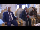 محمد بن زايد يبحث مع رئيس جنوب افريقيا تعزيز علاقات الصداقة والتعاون