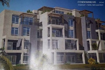 دوبلكس بروف مساحة 245 متر فى كومبوند فيليدج جاردنز قطامية القاهرة الجديدة