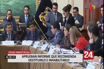 César Hinostroza: Subcomisión aprobó informe que recomienda su destitución