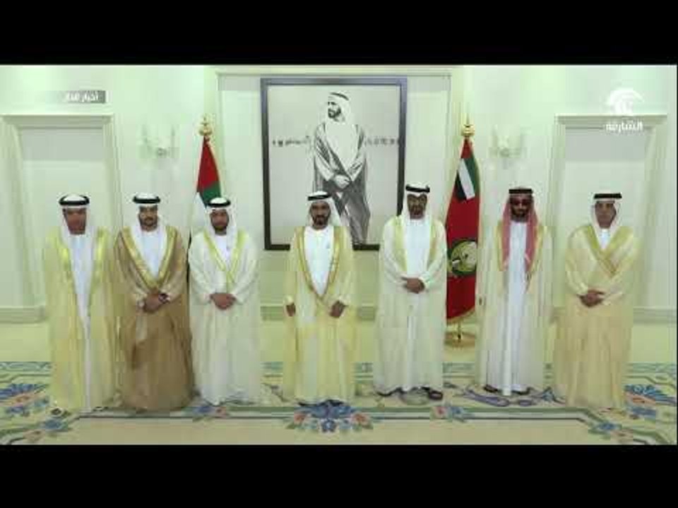 محمد بن راشد ومحمد بن زايد يهنئان أبناء قواتنا المسلحة في ميادين الحق والواجب والإنسانية