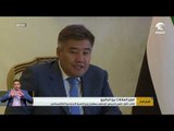 النائب الأول لرئيس المجلس الوطني يستقبل وزير التنمية الاجتماعية الكازاخستاني
