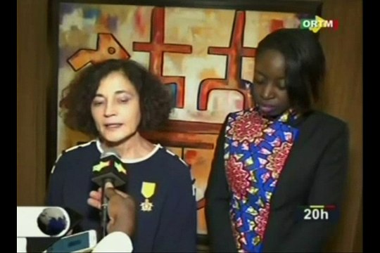 ORTM/Audience du chef de l’Etat avec l’ex ambassadrice de France au Mali