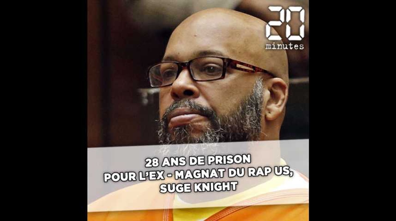 28 ans de prison pour l'ex-magnat du rap US Suge Knight