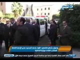 وصول جثمان الشهيد اللواء / محمد السعيد مدير الأدارة العامة لوزير الداخلية