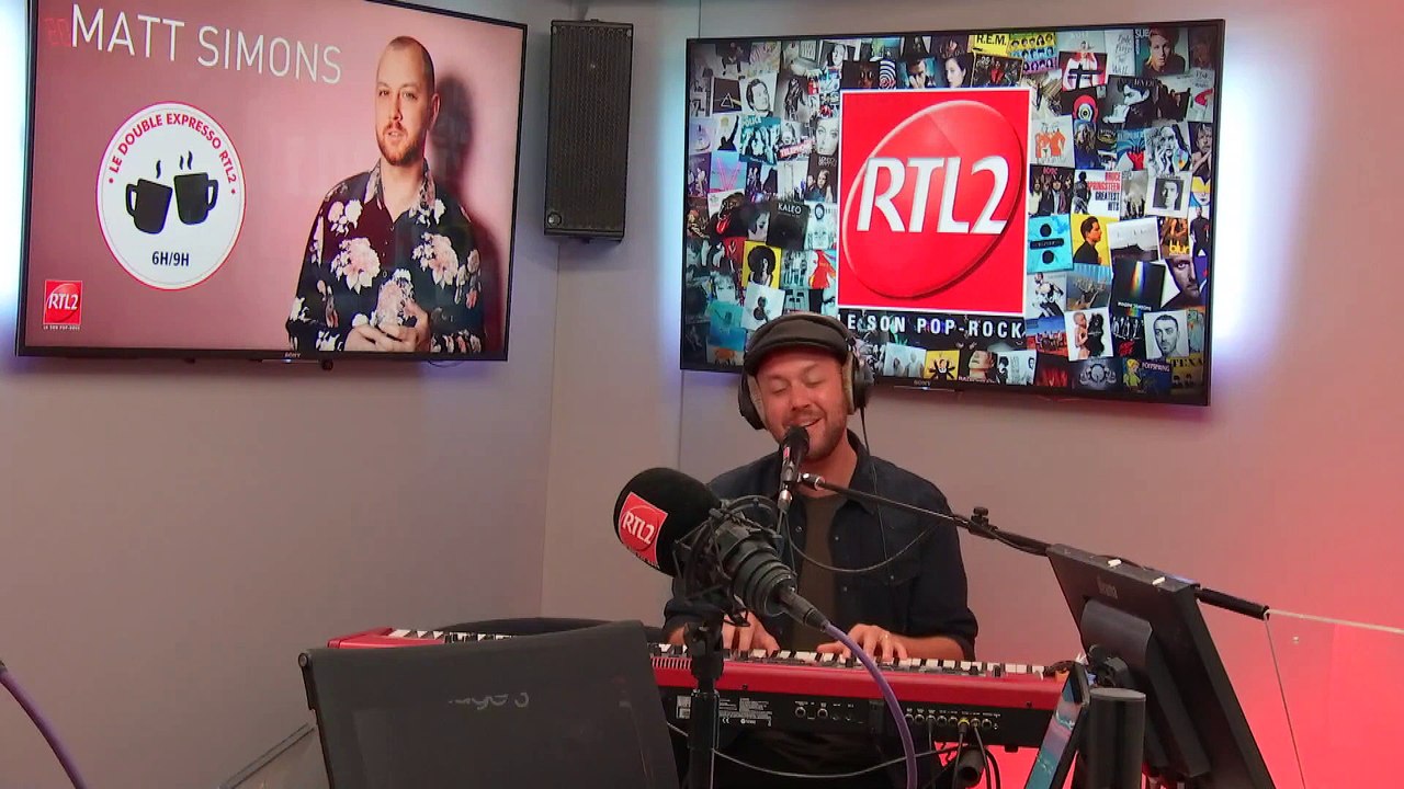 Matt Simons en live acoustique dans Le Double Expresso (21/09/2018)
