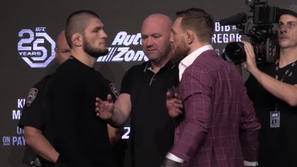 "You're a phoney, a fake" - McGregor taunts Nurmagomedov