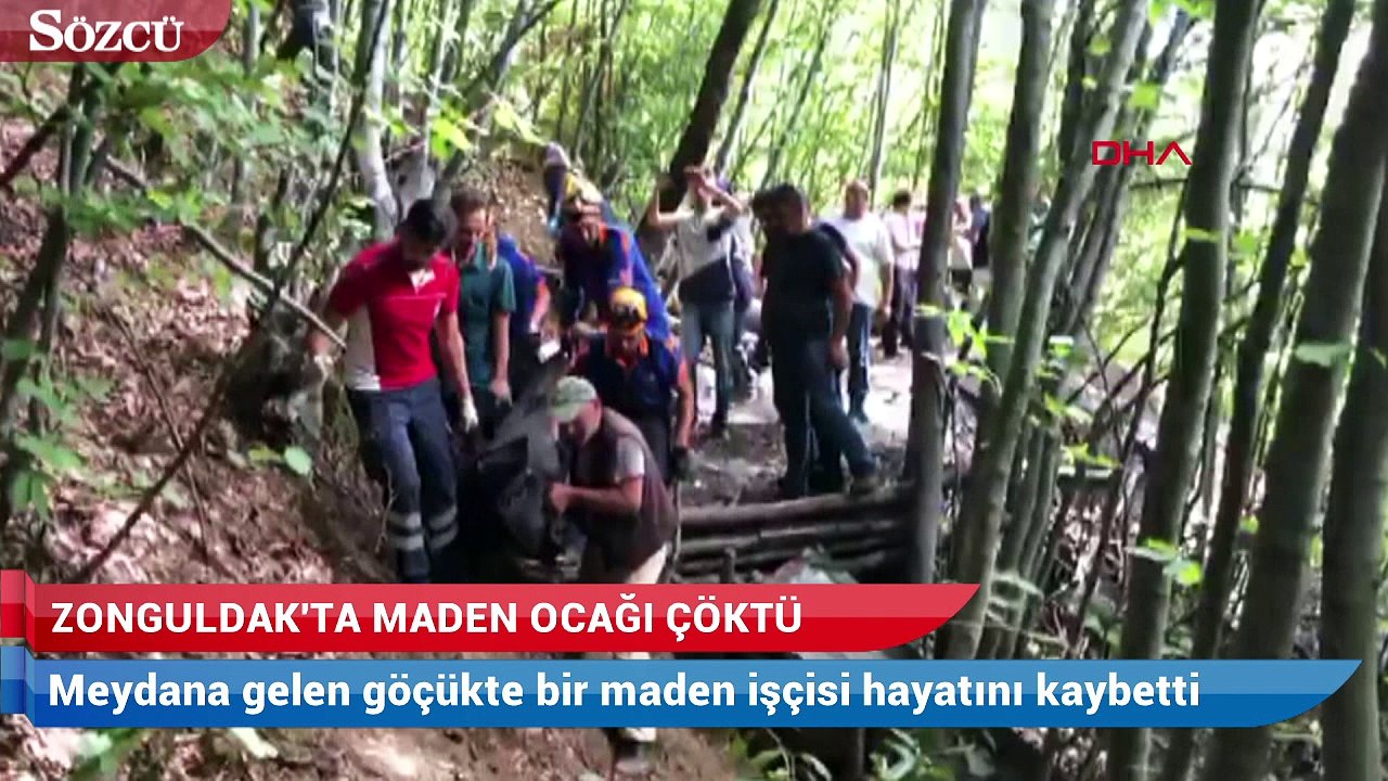 Kaçak maden ocağında göçük:  Bir işçi öldü
