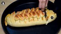 New Pizza Bread Recipe - How to make Pizza Chicken Bread - Kitchen With Amna