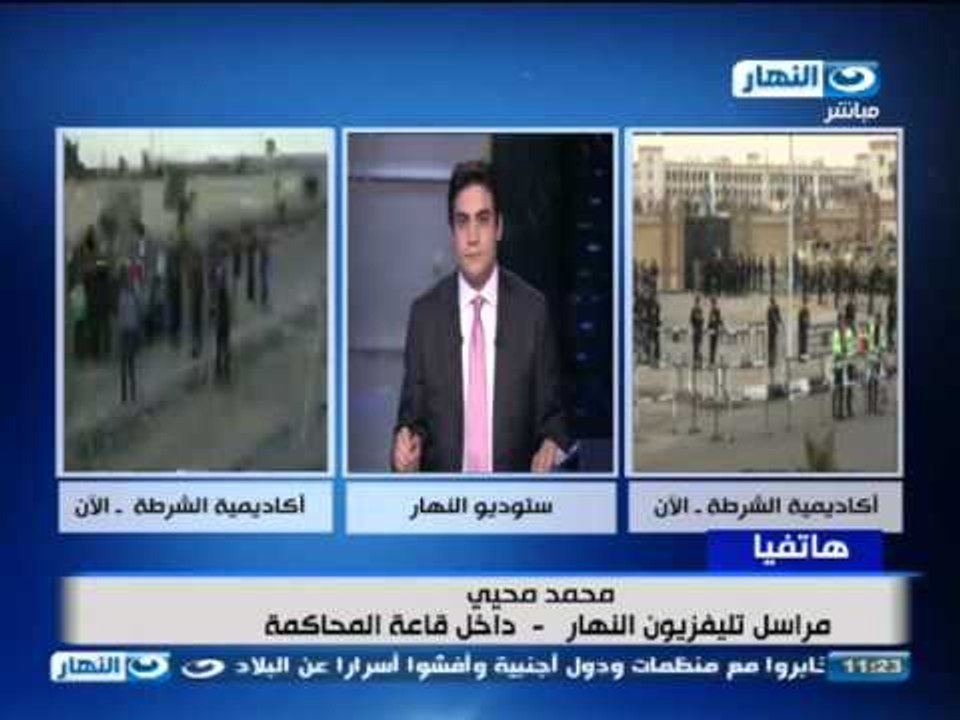 #تغطية_محاكمة_المعزول_قضية_التخابر - تقرير محمد...