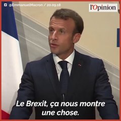 Brexit: Macron rejette le plan de sortie de Theresa May