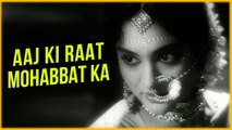 Aaj Ki Raat Mohabbat Ka | Phoolon Ki Sej | Lata Mangeshkar | Vyjayanthimala | Manoj Kumar