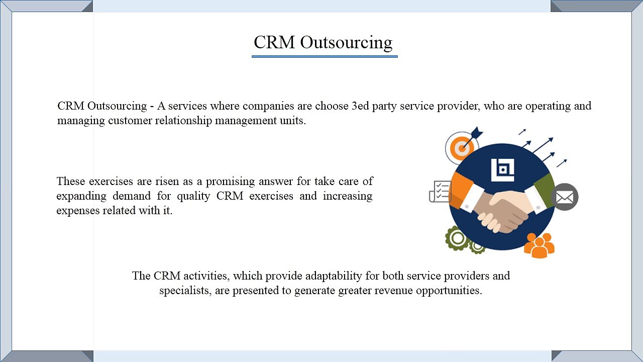 CRM Outsourcing Services | CRM Outsourcing Trend