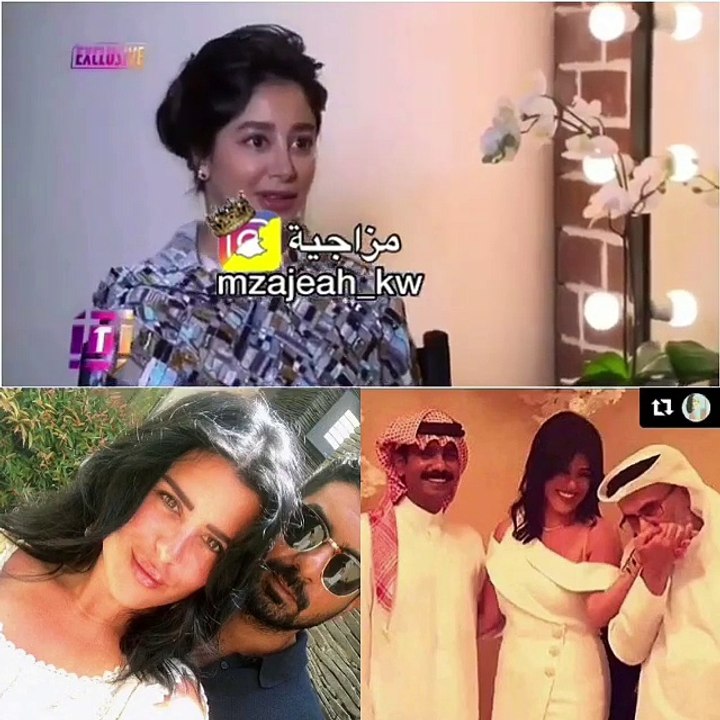 لهذا السبب رفضت أسيل عمران تهنئة طليقها خالد الشاعر على زواجه!