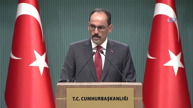 Cumhurbaşkanlığı Sözcüsü Kalın: Fetö'nün Rahat Nefes Almasına Türkiye Cumhuriyeti İzin...