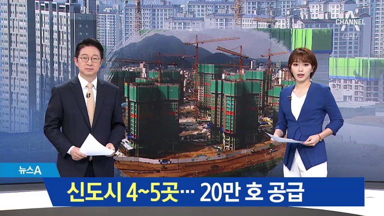미니 신도시 4~5곳 조성…20만 가구 공급