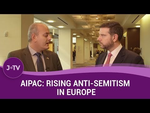 AIPAC: Rising Anti-Semitism in Belgium and France - Joel Rubinfeld | Current Affairs | J-TV