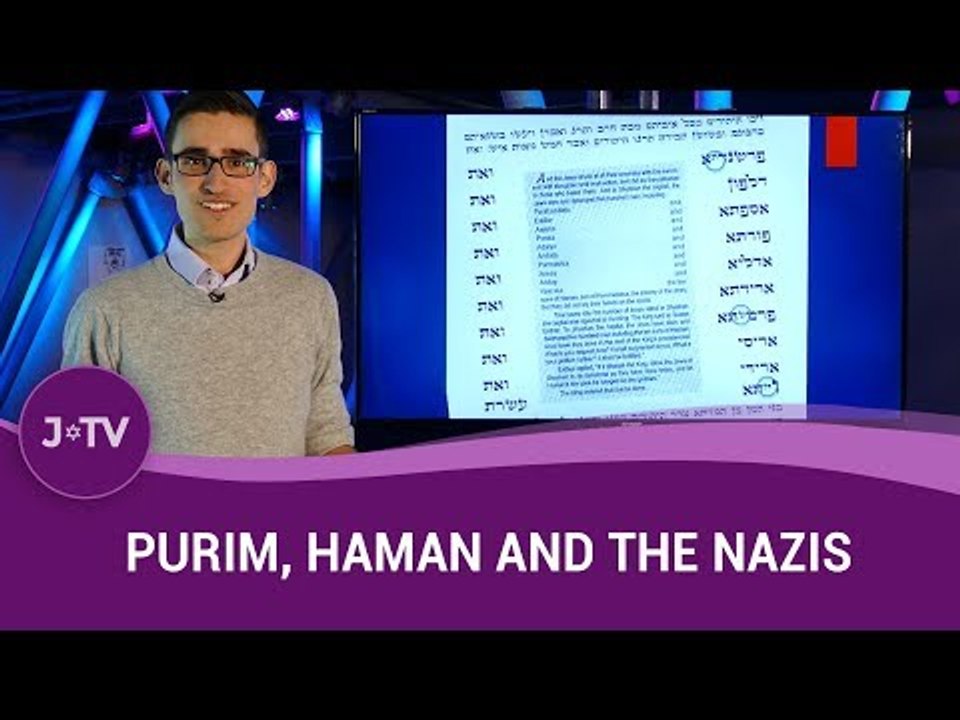 Purim, Haman and the Nazis - An Incredible Link | Jewish Wisdom | J-TV