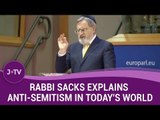 Rabbi Sacks explains anti-Semitism in today's world | J-TV